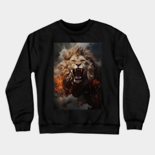 Lion Roar Crewneck Sweatshirt